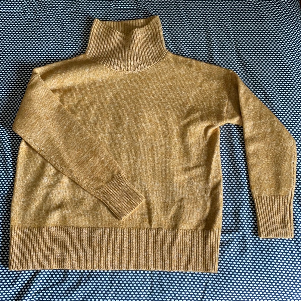 NWT LOFT Drop Shoulder Turtleneck Sweater